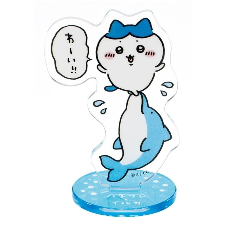 日本正版 Chiikawa 扭蛋 - 水族館系列立牌