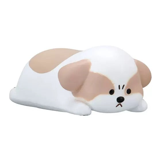 日本正版BANDAI 扭蛋 - 生氣狗狗系列