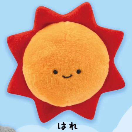 (預訂 9月中出貨) 日本正版 QUALIA扭蛋 - 豆豆眼 天氣掛件