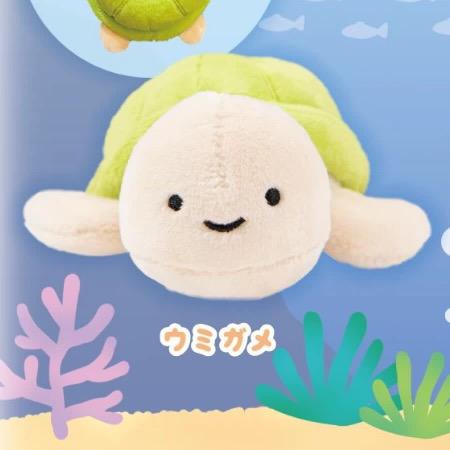 (預訂 10月中出貨) 日本正版 QUALIA扭蛋 - 豆豆眼 海洋掛件