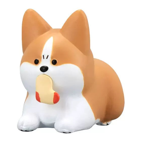 日本正版BANDAI 扭蛋 - 生氣狗狗系列