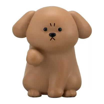 日本正版BANDAI 扭蛋 - 生氣狗狗系列