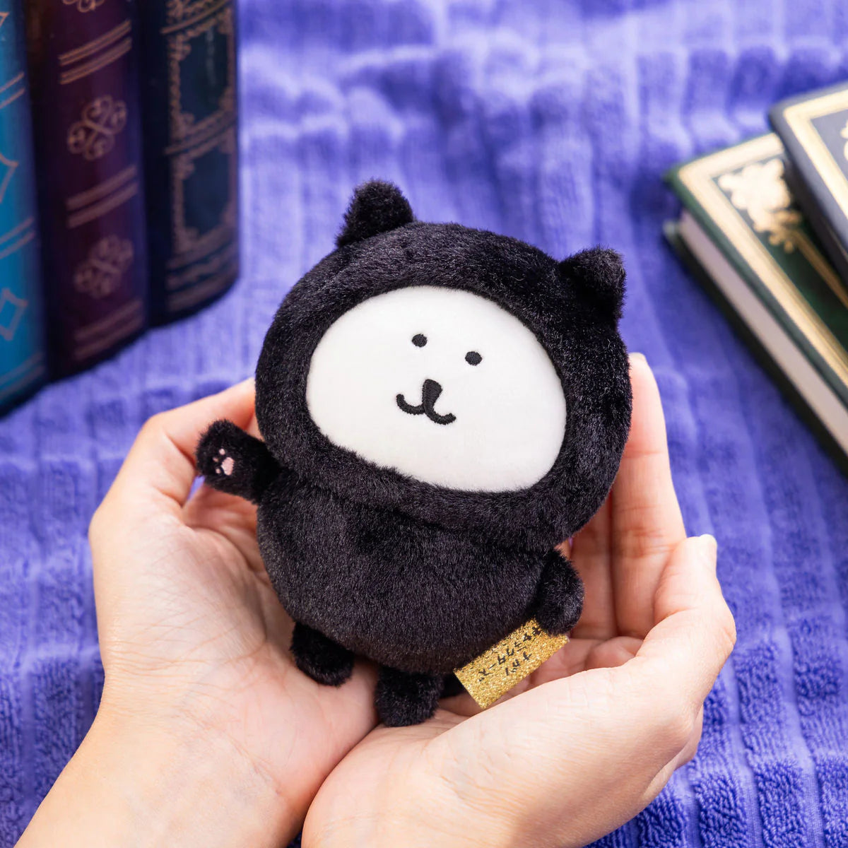 Nagano Chiikawa 自嘲熊吊飾 - 黑貓白熊