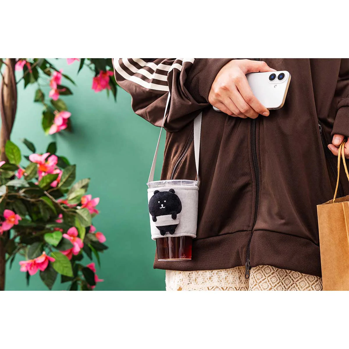 Nagano Chiikawa 自嘲熊杯套( 1 SET  2個杯套)