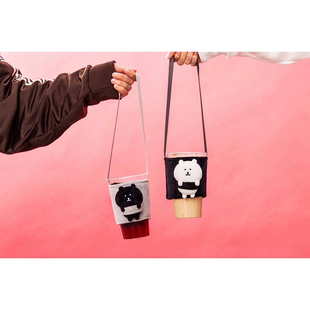 Nagano Chiikawa 自嘲熊杯套( 1 SET  2個杯套)